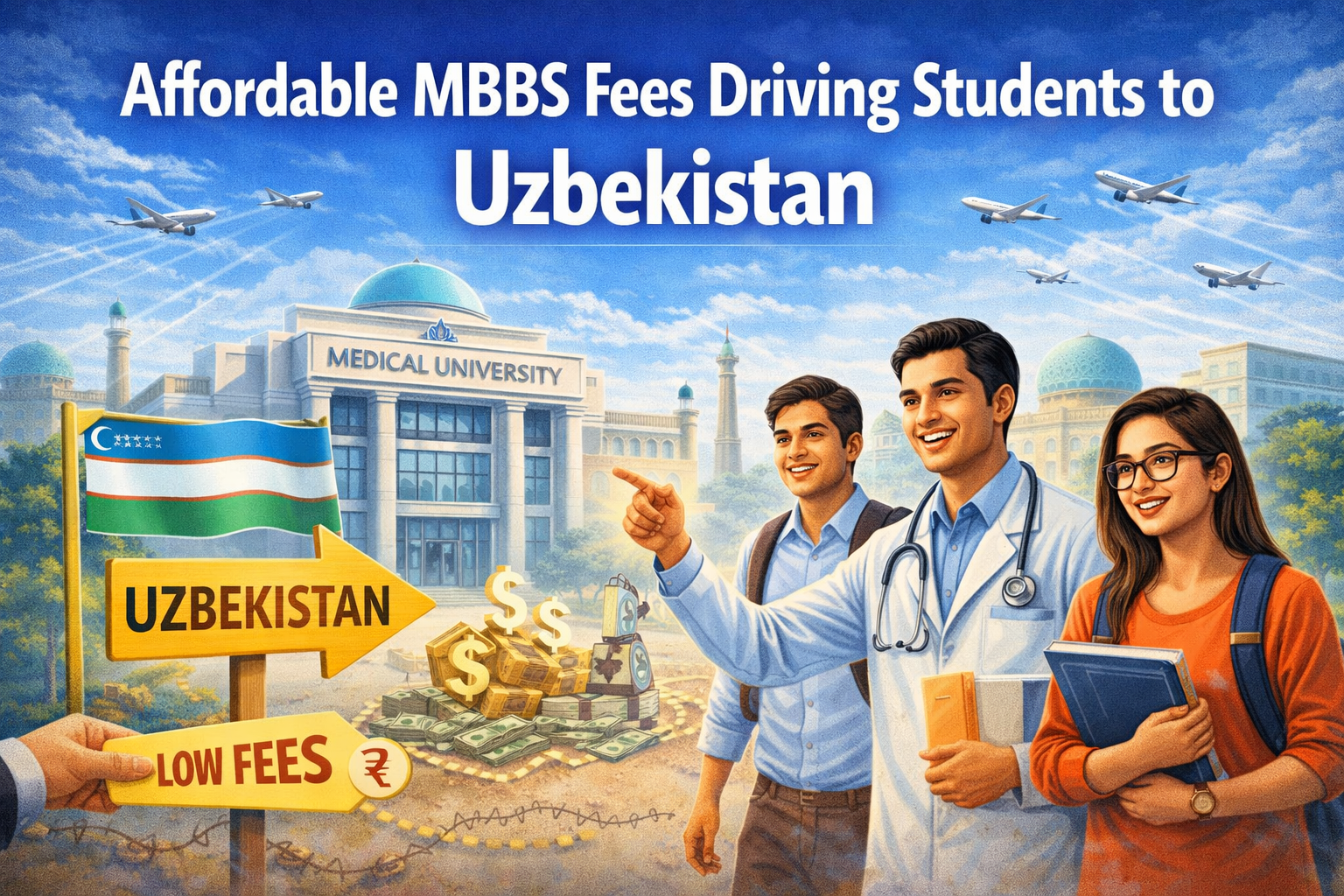 Affordable MBBS Fees Driving Students to Uzbekistan